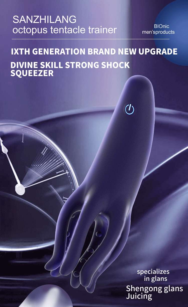 Máy massage bạch tuộc Heseks tăng cường cương cứng hiệu quả