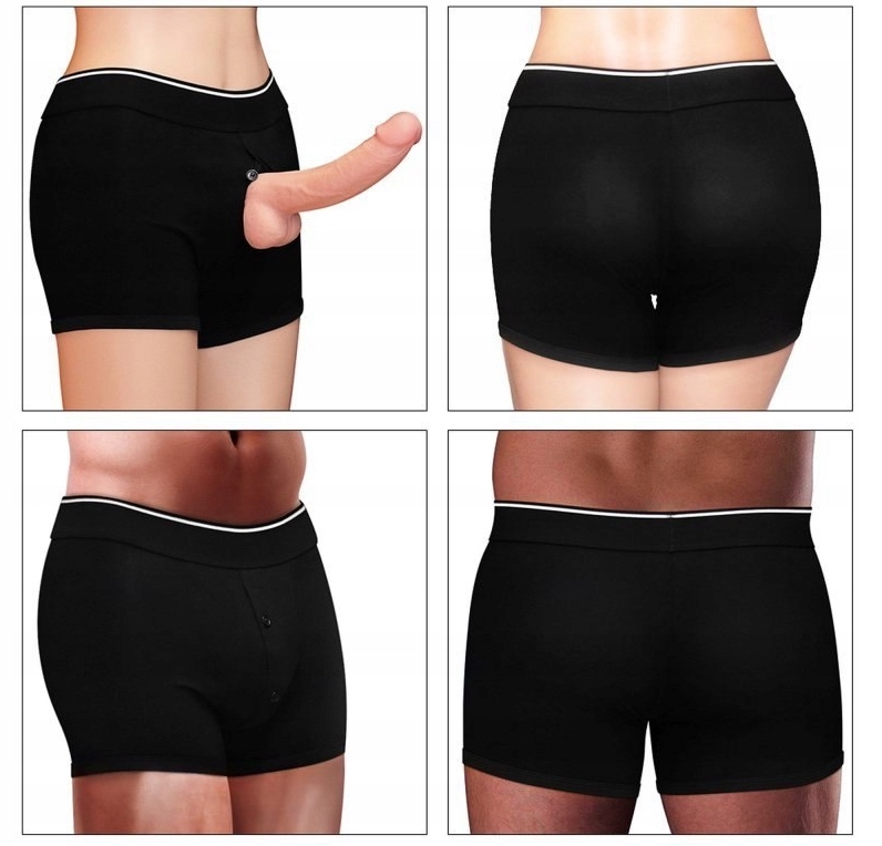 Sỉ Quần short gắn dương vật và trứng rung Lovetoy Ingen mới nhất