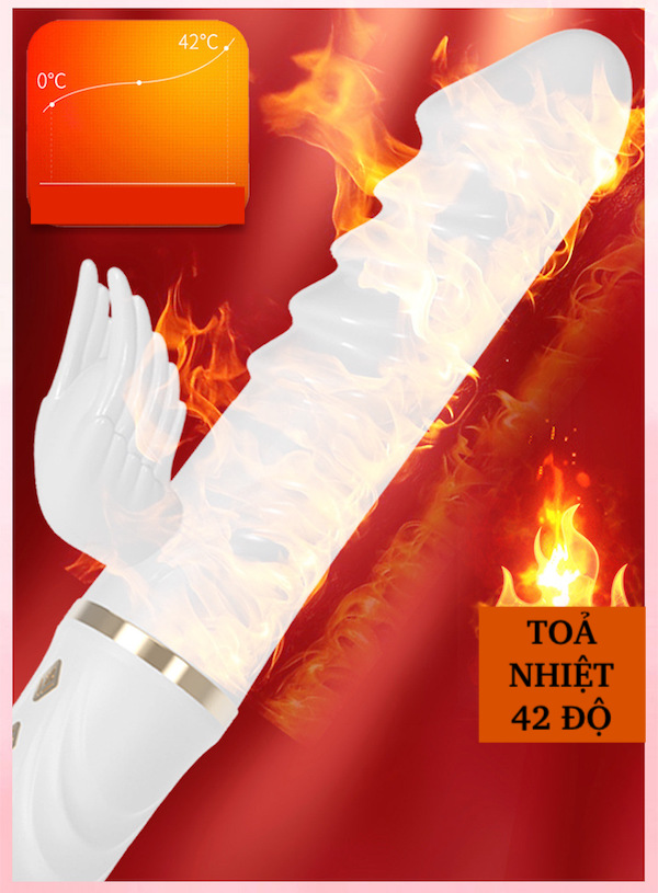 Mua Dương vật giả rung angel thiên thần & ác quỷ sextoy tình yêu máy massage cho nữ giá tốt