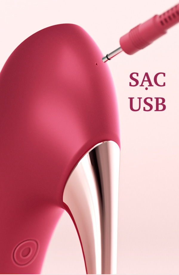 Review Máy massage 2 đầu Svakom Hill Shoe nguỵ trang giày cao gót rung bú hút mạnh mới nhất