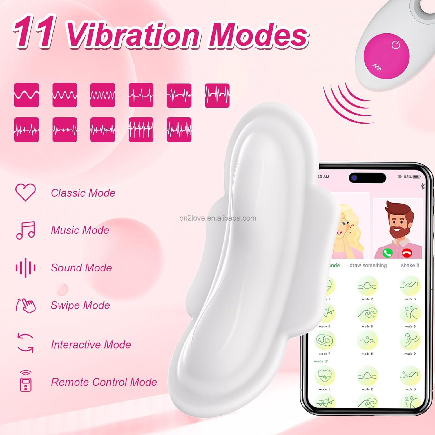 Trứng rung điều khiển từ xa cao cấp cho cuộc yêu thăng hoa