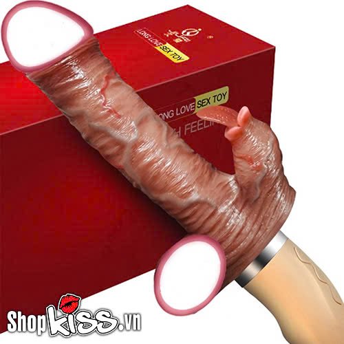 Dương vật giả rung thụt liếm Long Love cao cấp kích thích mua