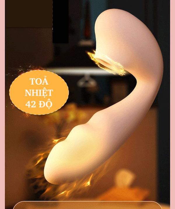 Svakom Tara H thiết bị massage âm đạo 2 đầu rung sưởi ấm