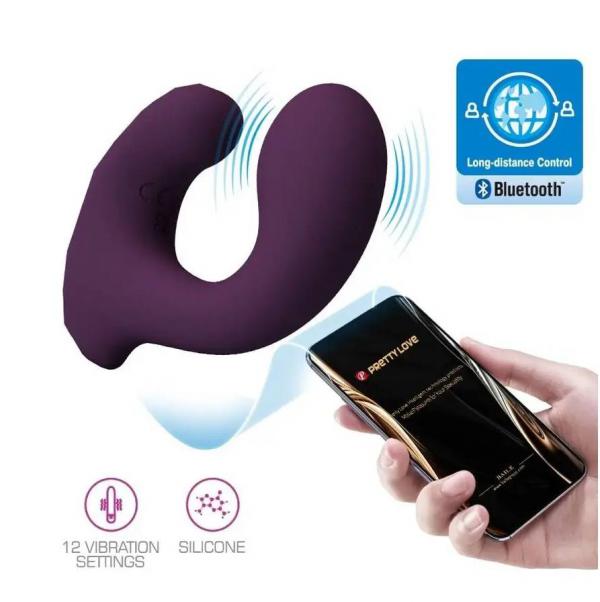 Máy massage hậu môn PRETTY LOVE BILLY điều khiển app tiện lợi 