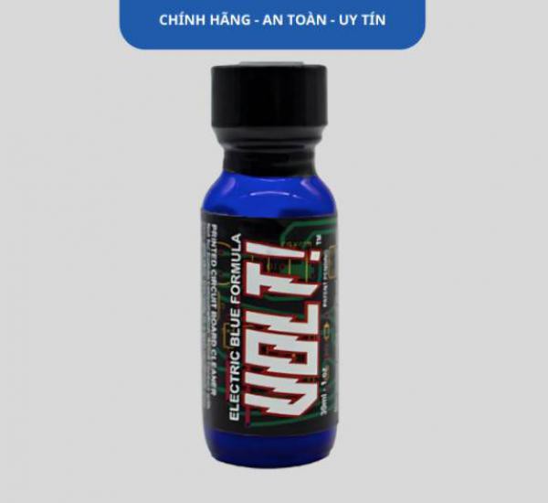 Popper Volt! Electric Blue 30ml hàng xách tay loại mạnh phê lâu