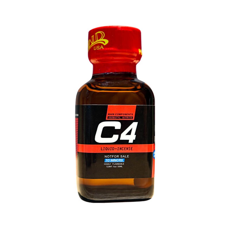 Popper PWD USA C4 Red - Chai hít tăng khoái cảm 30ml