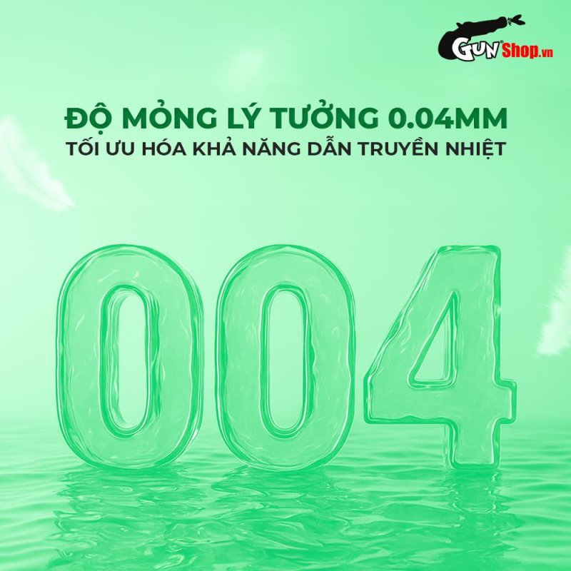 Okamoto Harmony siêu mỏng gân sọc an toàn mềm mại 10 cái