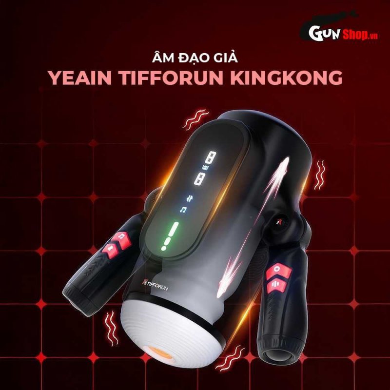 Âm đạo giả rung thụt Yeain KingKong kích thích mạnh mẽ tự động
