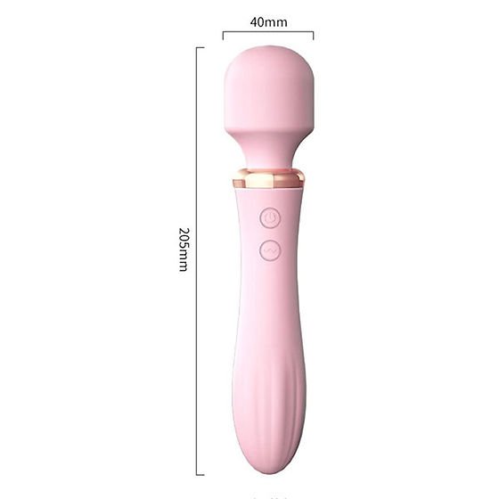 Chày rung 2 đầu không dây LiLo tỏa nhiệt máy massage điểm G cao cấp