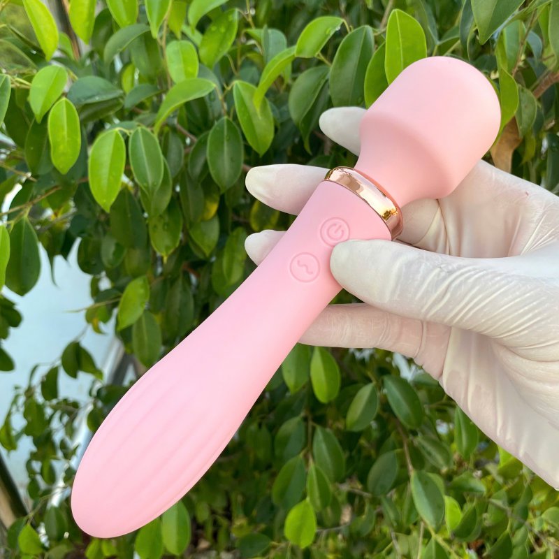 Chày rung 2 đầu không dây LiLo tỏa nhiệt máy massage điểm G cao cấp