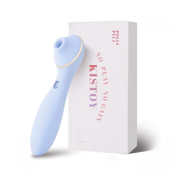 Máy Massage Vùng Kín KISTOY POLLY PLUS 2 Đầu Rung Hút Mạnh 