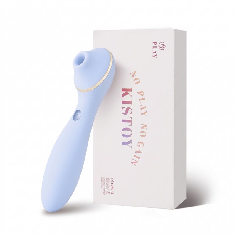 KISTOY POLLY PLUS máy massage vùng kín 2 đầu rung hút mạnh Kisstoy pollyplus