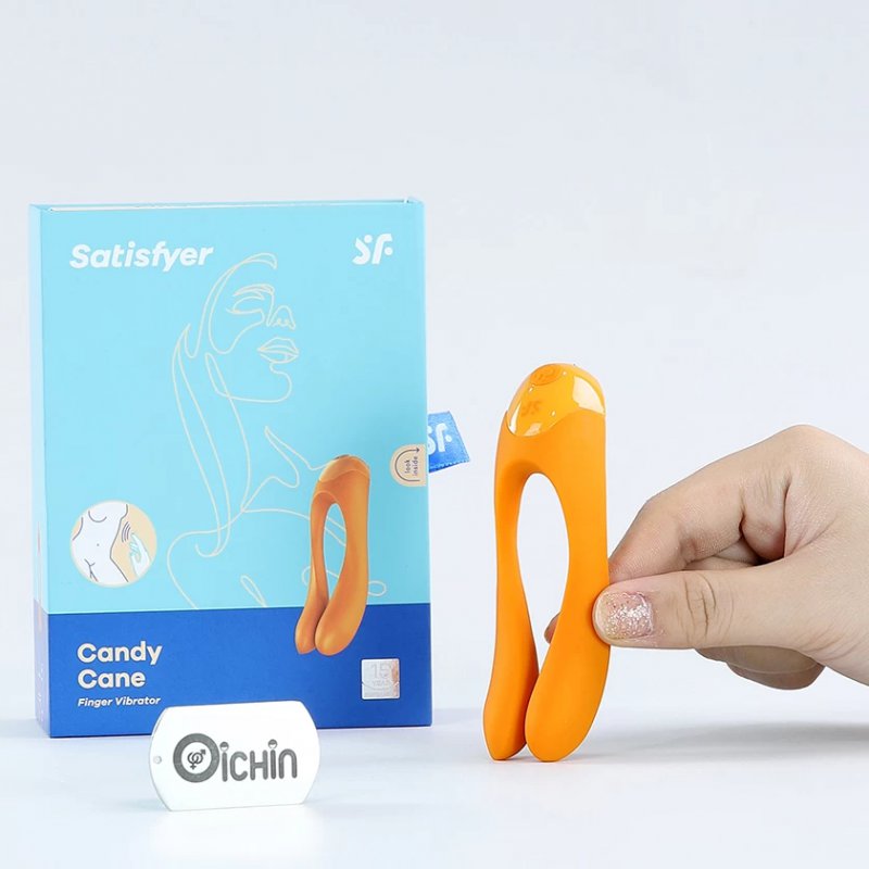 Satisfyer Candy Cane máy rung kích thích nhũ hoa cô bé sục 