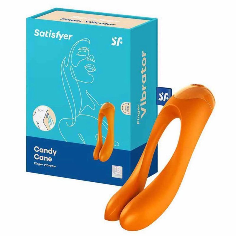 Satisfyer Candy Cane máy rung kích thích nhũ hoa cô bé sục 