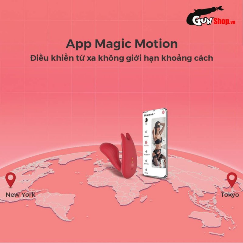 Máy massage Magic Motion Umi tạo cảm giác thư giãn tăng hưng phấn