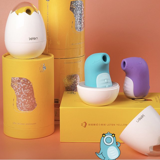 Máy massage Leten Sucking Massager rung bú hút tỏa nhiệt kích thích điểm G nữ