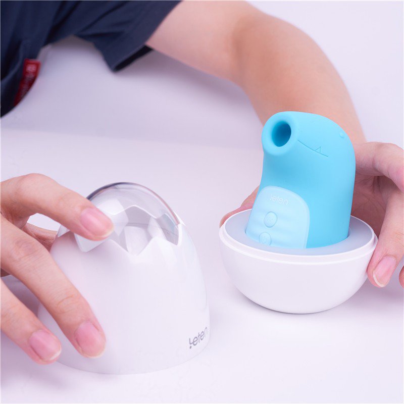 Máy massage Leten Sucking Massager rung bú hút tỏa nhiệt kích thích điểm G nữ