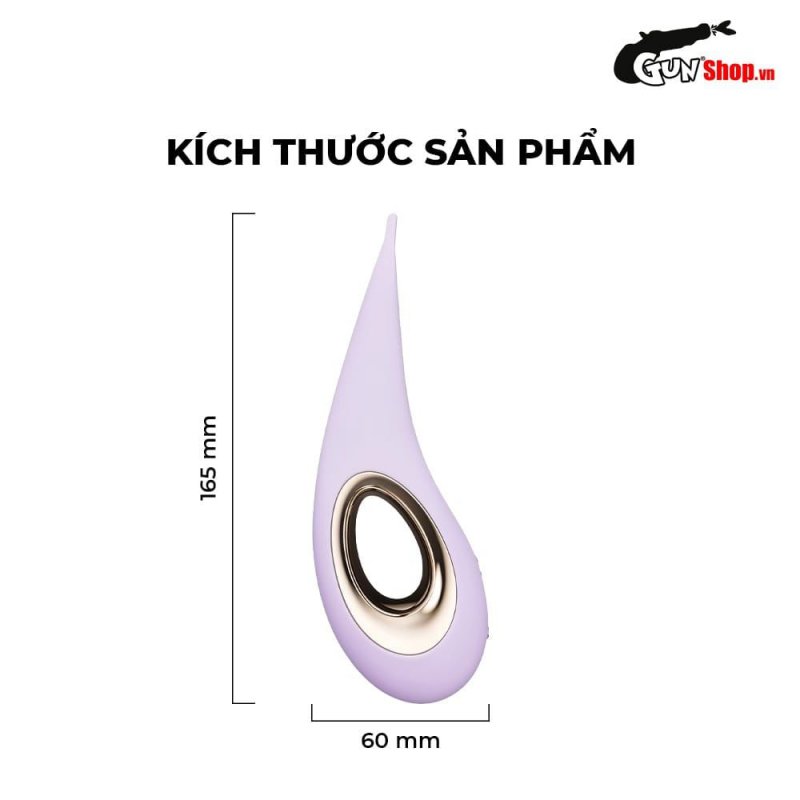 Máy massage âm đạo Lelo Dot cao cấp, kích thích mạnh mẽ, an toàn
