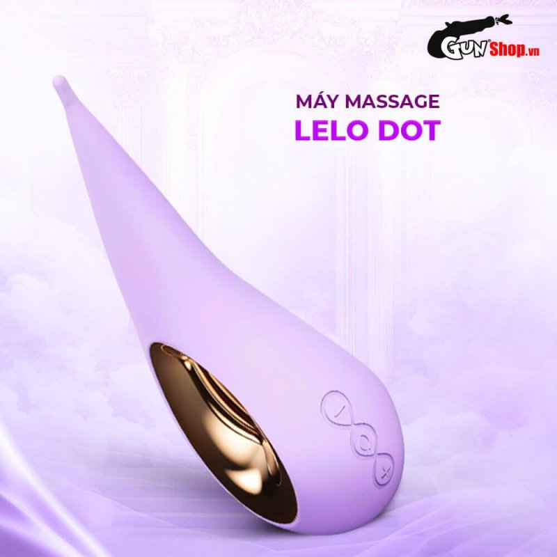 Máy massage âm đạo Lelo Dot cao cấp, kích thích mạnh mẽ, an toàn