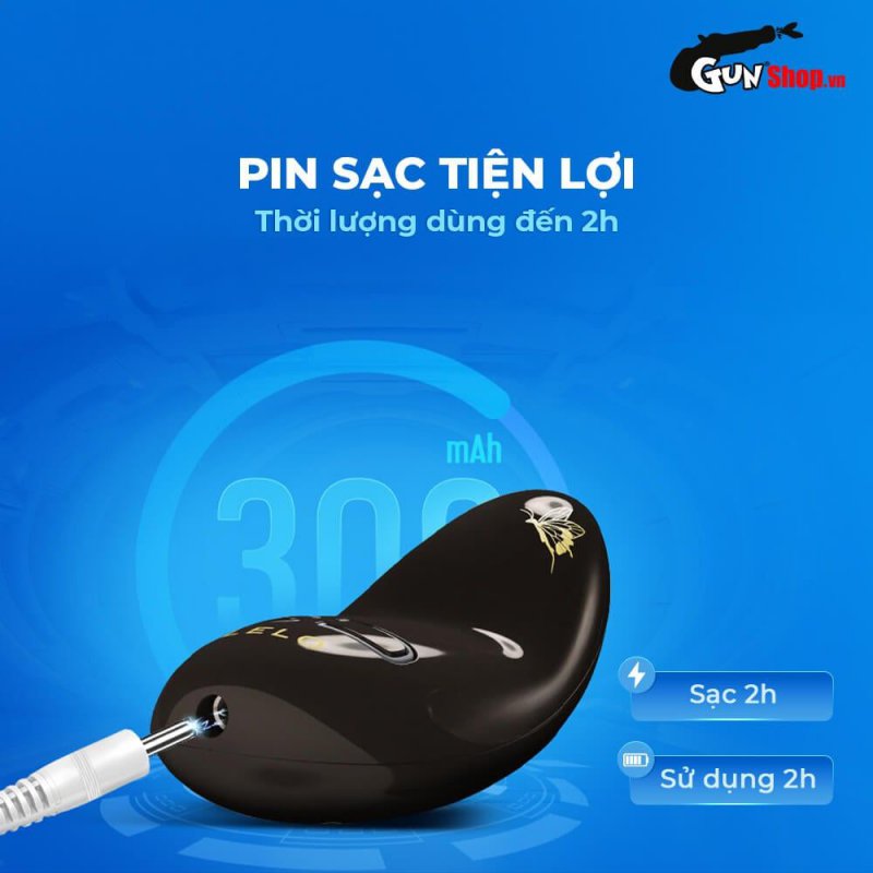 Máy massage Lelo Nea 3 Black cao cấp thư giãn mọi lúc