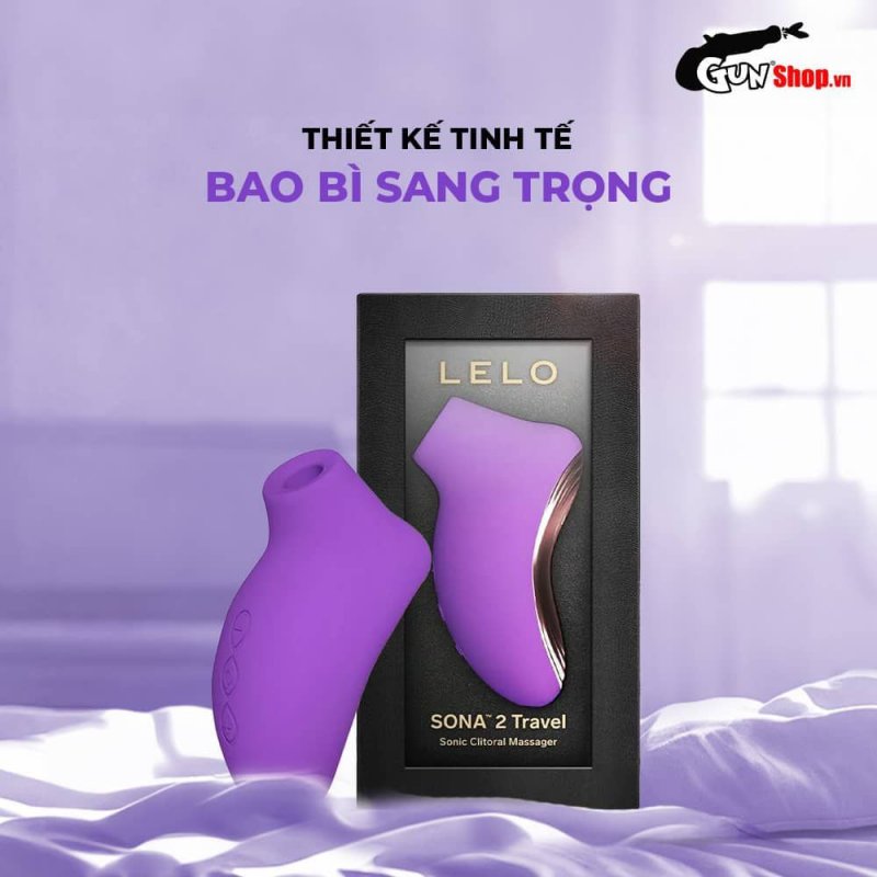Máy massage âm đạo LELO Sona 2 Travel sóng âm siêu kích thích