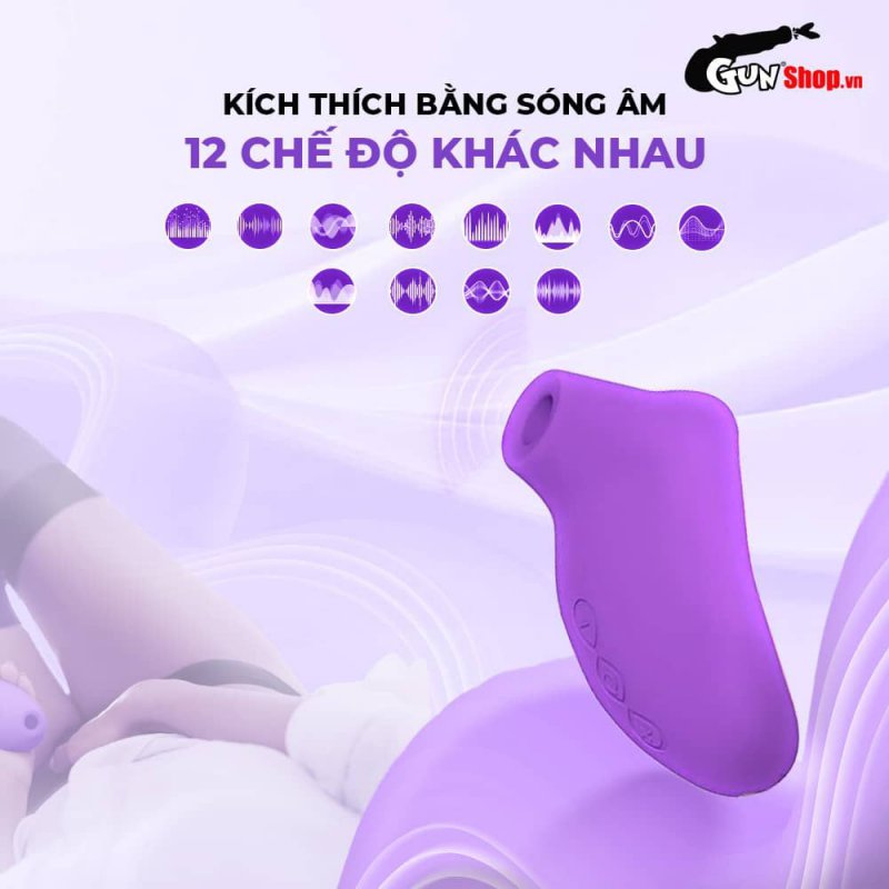 Máy massage âm đạo LELO Sona 2 Travel sóng âm siêu kích thích