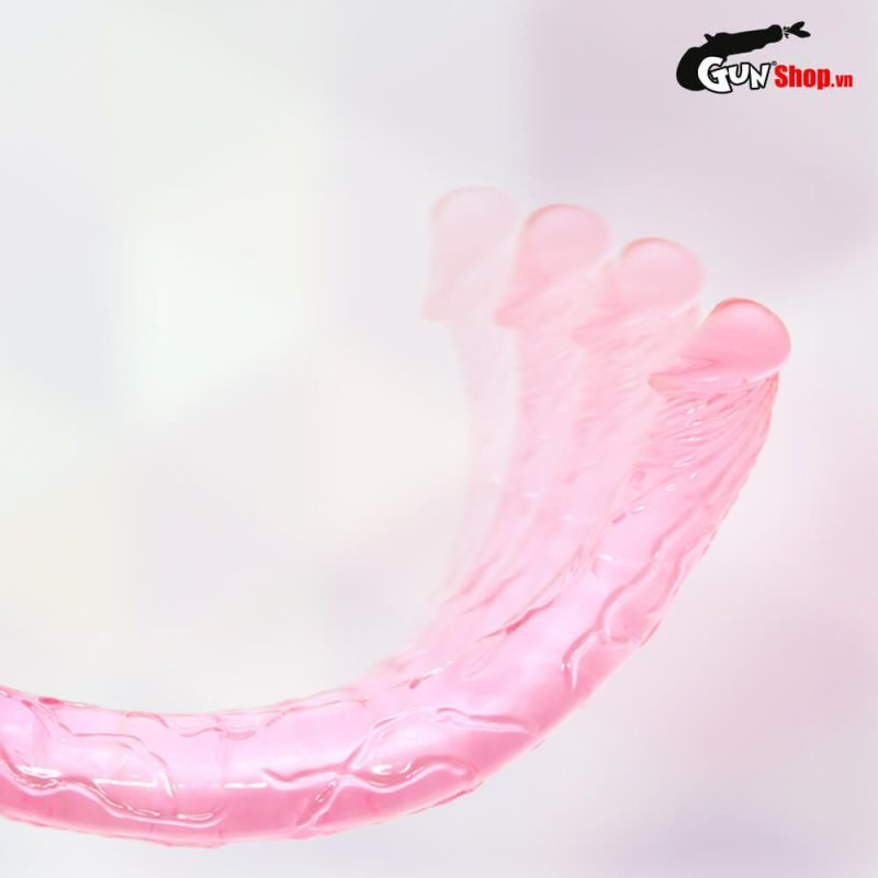 Mua dương vật giả 2 đầu Chisa Hi-Rubber dài 13 Inch hồng giá tốt