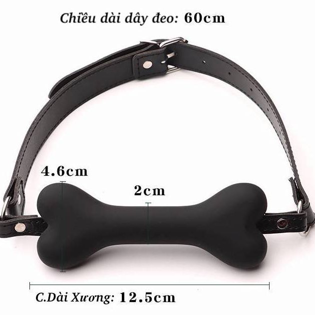 Dụng Cụ Bịt Miệng Khúc Xương Khóa Hàm BDSM Đồ Chơi Kích Thích