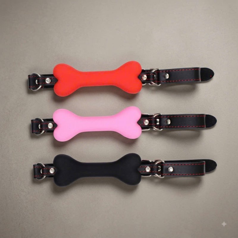 Dụng Cụ Bịt Miệng Khúc Xương Khóa Hàm BDSM Đồ Chơi Kích Thích