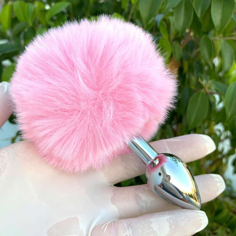 Đuôi thỏ sexy kèm phích cắm butt plug kích thích cực mạnh