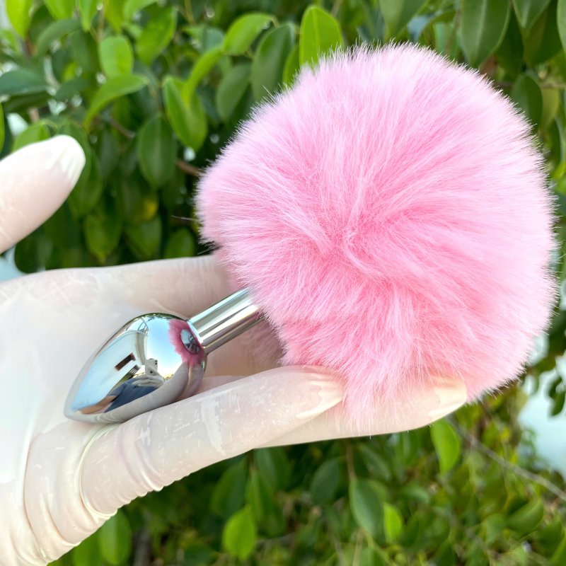 Đuôi thỏ sexy kèm phích cắm butt plug kích thích cực mạnh