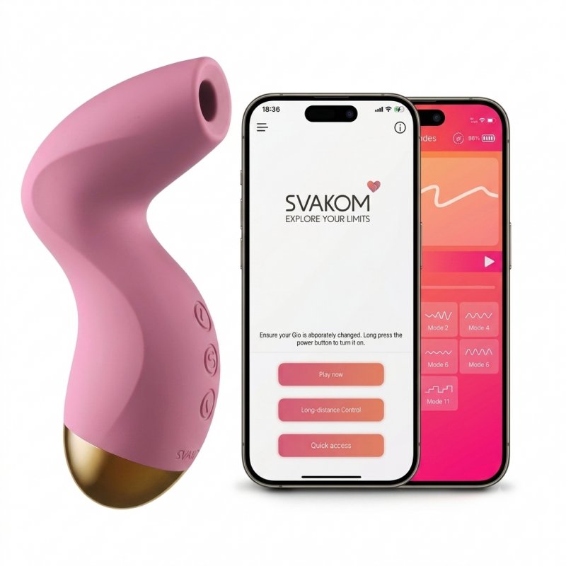Svakom Pulse Pure Máy Massage Âm Vật Điều Khiển Qua App Công Nghệ Sóng Âm