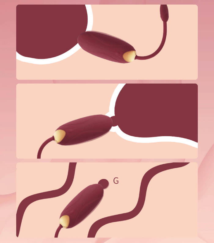 Trứng rung điều khiển từ xa VIOTEC violet sang trọng món quà ý nghĩa