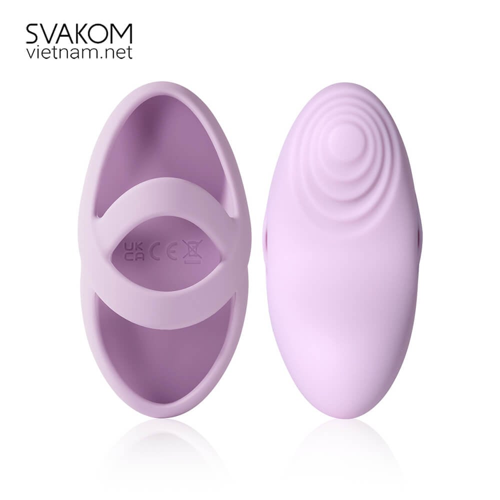 Máy rung âm vật SVAKOM Echo đeo ngón, App điều khiển, kích thích mạnh