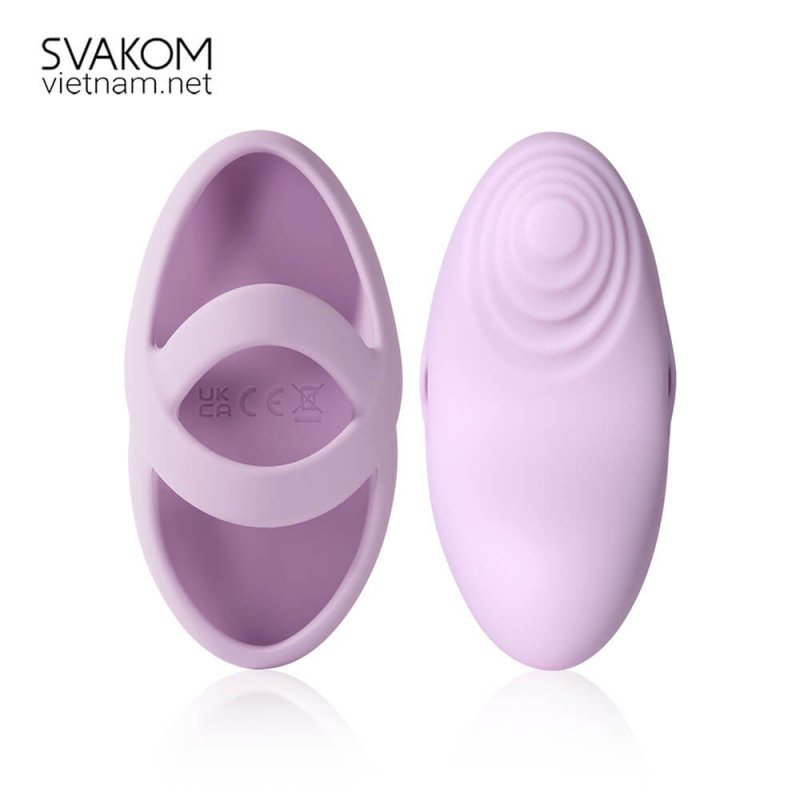 Máy rung âm vật SVAKOM Echo đeo ngón, App điều khiển, kích thích mạnh