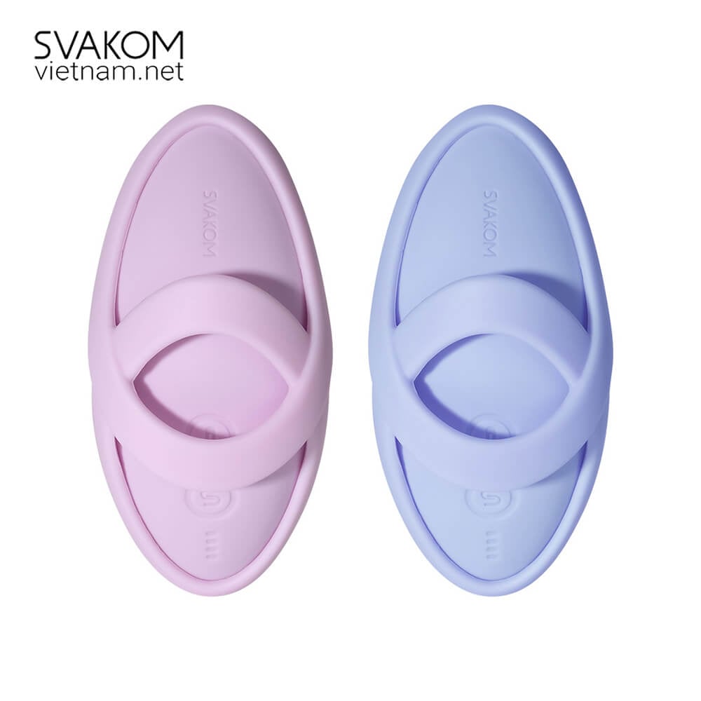 Máy rung âm vật SVAKOM Echo đeo ngón, App điều khiển, kích thích mạnh