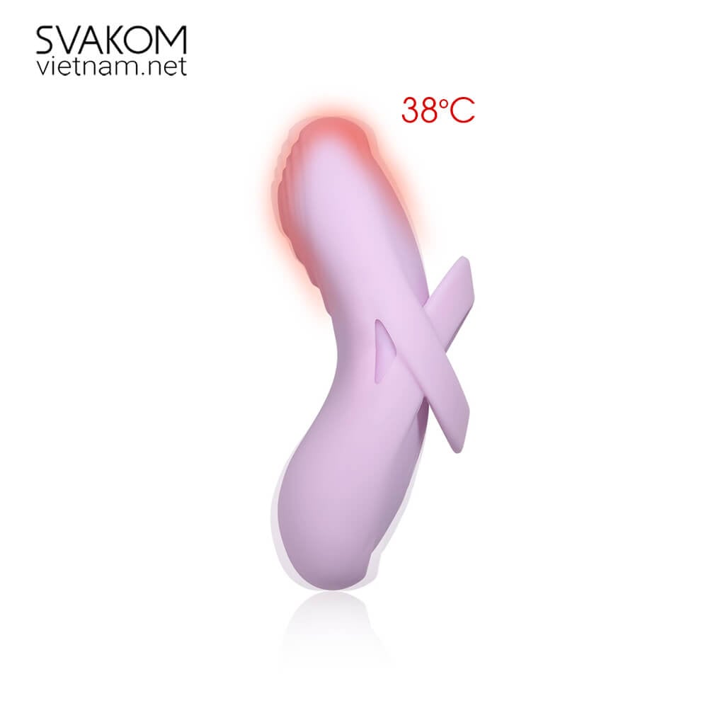 Máy rung âm vật SVAKOM Echo đeo ngón, App điều khiển, kích thích mạnh