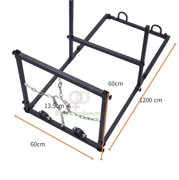 Dụng cụ bạo dâm còng tay chân cực chất, tăng hưng phấn đời sống