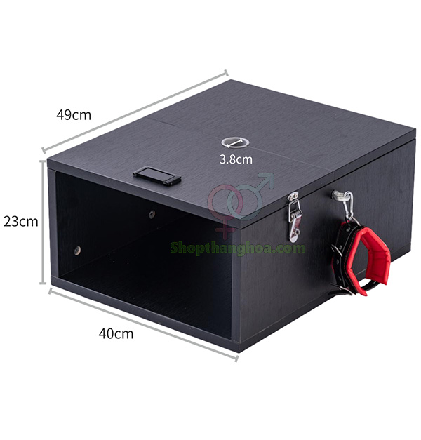 Hộp dụng cụ tra tấn nam độc đáo phong cách nữ hoàng kích thích