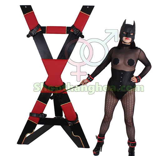 Giàn chữ X BDSM cố định cơ thể tra tấn cực mê GSM005 7 giá tốt