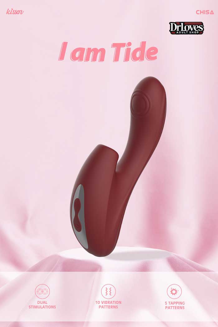 Máy Rung Kissen Nymph 3in1 Hút Rung Kích Thích Mạnh Mẽ