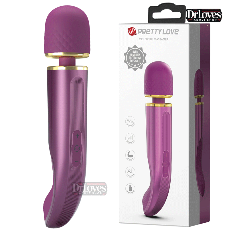Chày Rung PrettyLove ColorFul đa chế độ tăng khoái cảm
