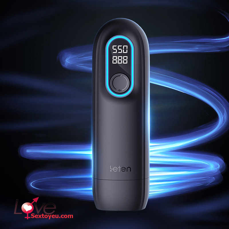 Máy thủ dâm Leten Thunder Pro sục bú ấm nóng siêu thực