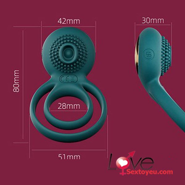 Vòng rung Tammy Pro Svakom đổi app điều khiển dễ dùng kích thích