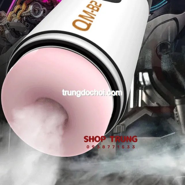 Máy Thủ Dâm QM B2 Rung Thụt Mạnh Mẽ Thăng Hoa Tinh Thần