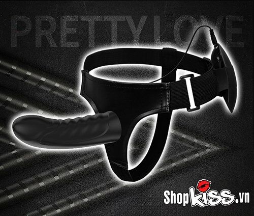 Dương vật giả dây đeo rung Pretty Love Myron kích thích cực đỉnh