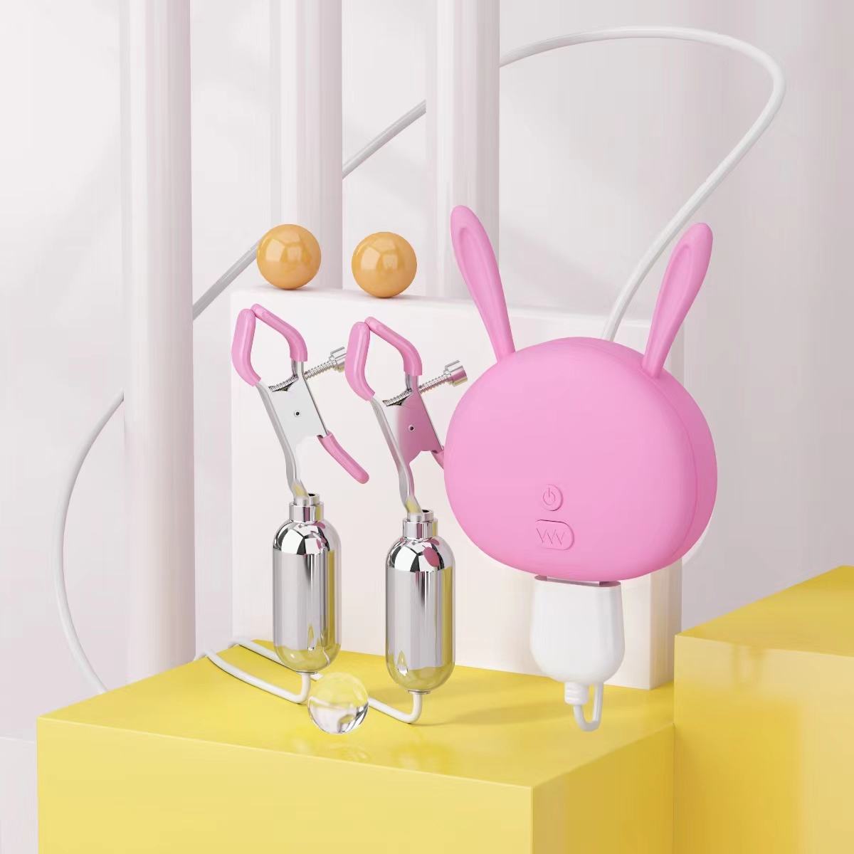 Trứng rung Mizzzee PUNCH DELIGHT nhiều chế độ kẹp ti lưỡi liếm