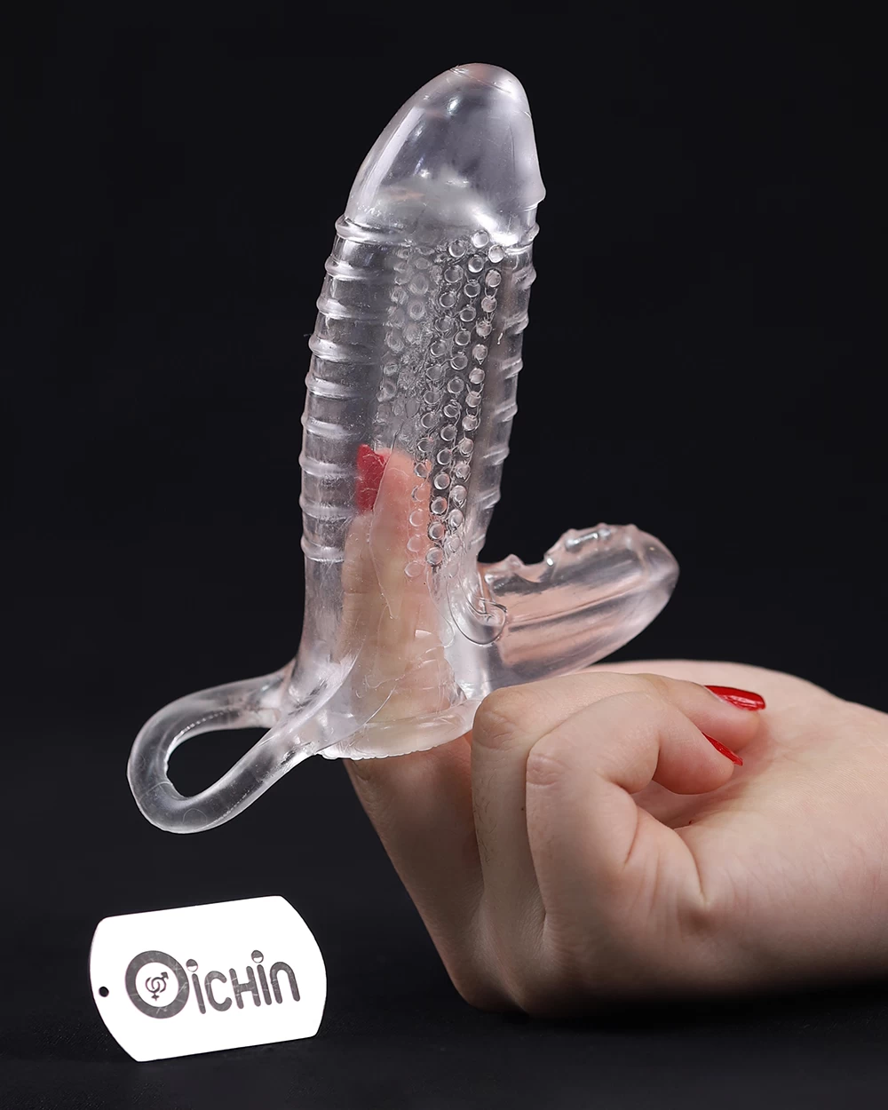 Bao cao su Manmiao Crystal Sleeve Delay kéo dài tăng kích thước hiệu quả Bao cao su Manmiao Crystal Sleeve Delay kéo dài tăng kích thước hiệu quả