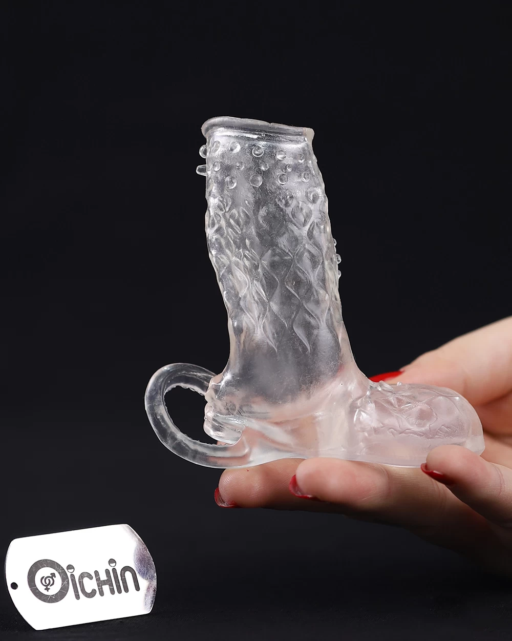 Bao cao su Manmiao Crystal Sleeve Delay kéo dài tăng kích thước hiệu quả Bao cao su Manmiao Crystal Sleeve Delay kéo dài tăng kích thước hiệu quả