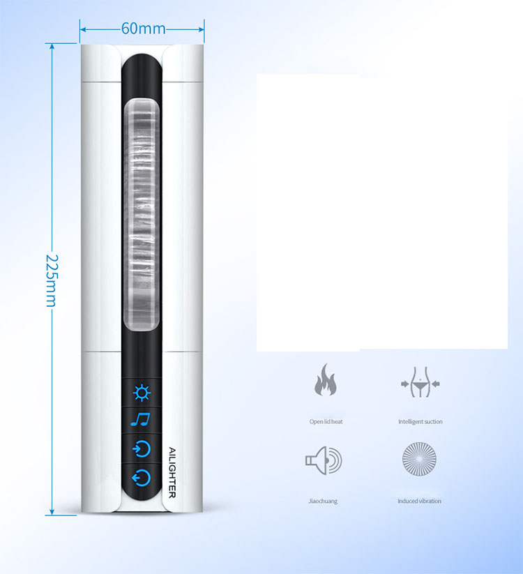 Máy bú mút dương vật tự động mini có sưởi ấm Air Jet tiện lợi Máy bú mút dương vật tự động mini có sưởi ấm Air Jet tiện lợi